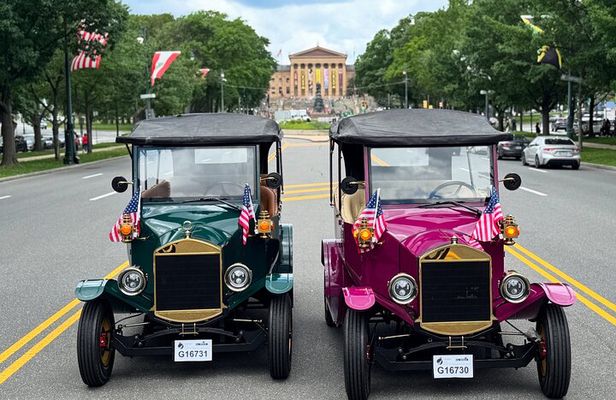 Explore Philadelphia via Vintage Car or Electric cart
