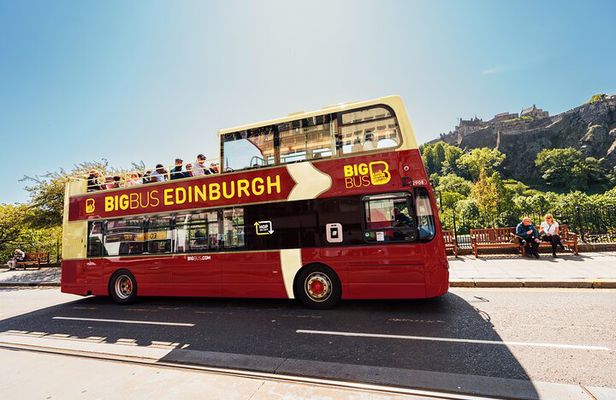 Big Bus Edinburgh Hop-on Hop-off Sightseeing Tour by Open-Top Bus