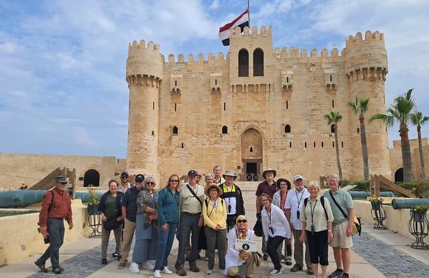 Full Day Alexandria Tour from Cairo with Mediterranean View