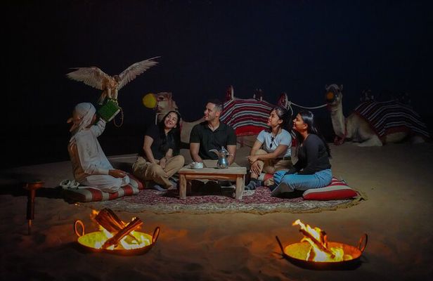 Dubai: Night Desert safari with Camel Ride & Stargazing