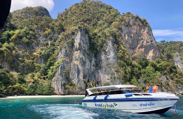 Phi Phi Early Bird & 4 Islands - Day Tour by Speedboat From Krabi