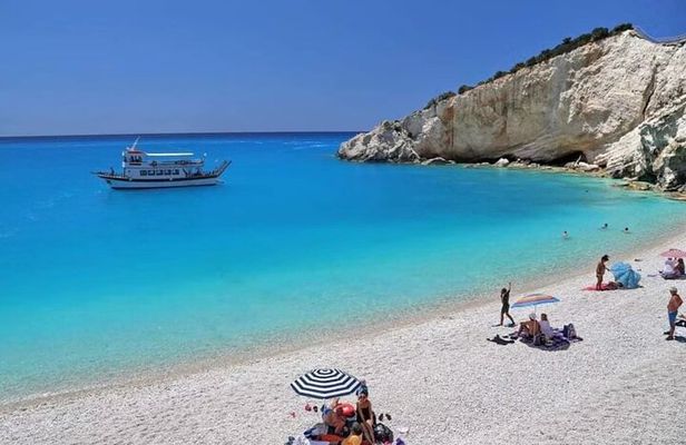 Boat Tour in Egremni, Porto Katsikia and Agiofili in Lefkada