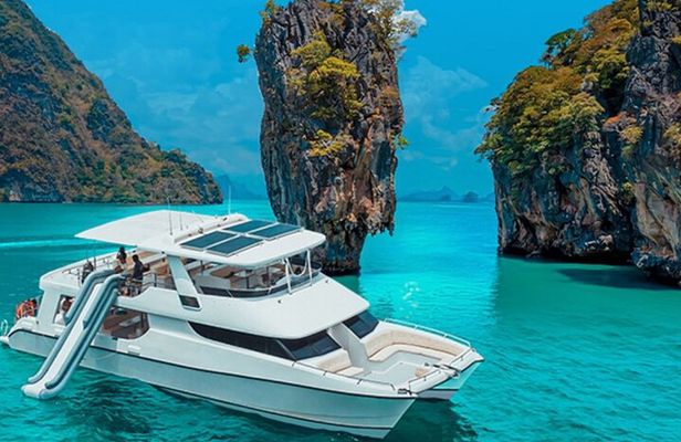 Phuket: James Bond Island & Phang Nga Bay Sunset Luxury Yacht
