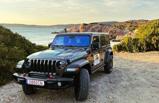 Milos Jeep Sunset Adventure: Off-Road & Hidden Hilltop Gems