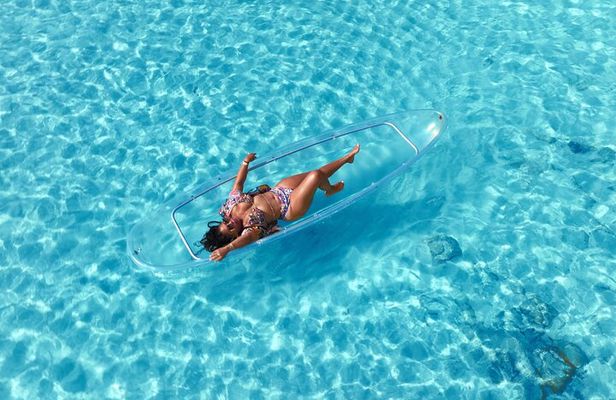 Clear kayak Aruba