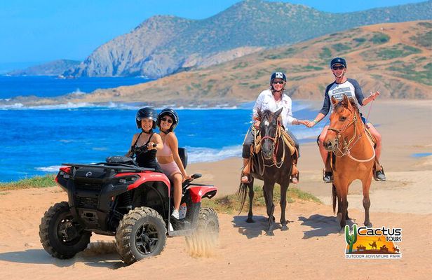 Combo 4X4 Automatic ATV & Horseback Riding in Cabo