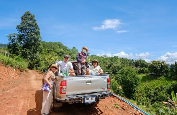 Chiang Mai 4WD Hilltribe Coffee: Jungle Trek, Roast & Brew.