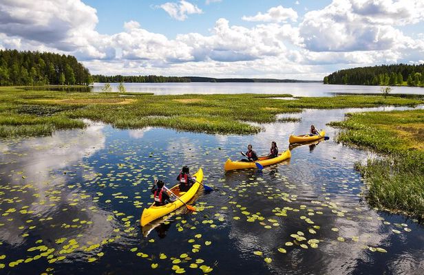 Authentic Reindeer Farm and Canoe Experience from Rovaniemi