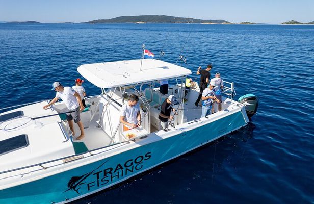 5-Hours Blue Lagoon Fishing and Snorkeling Trip from Trogir
