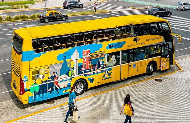 Buenos Aires Bus Tour with Free Stops and Exclusive Benefits