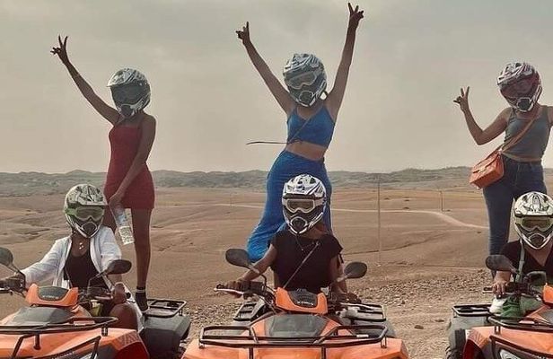 half day in the agafay desert (Quad/camel/dinner)