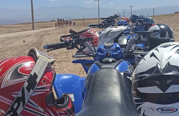Marrakech: Half day in Agafay (Quad / Camel / Dinner)