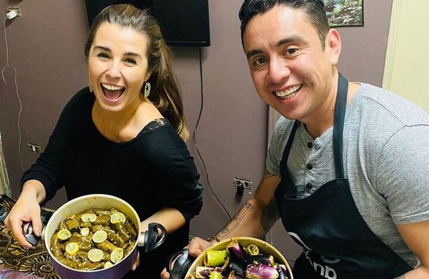 Market&Cook&Eat with Egyptian Family