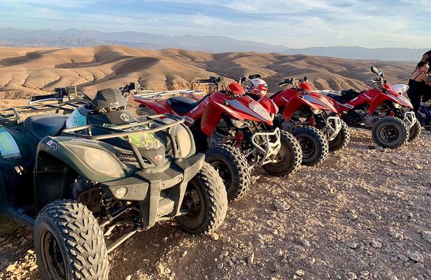Agafay dersert Dinner & show with Quad Biking and Camel Ride