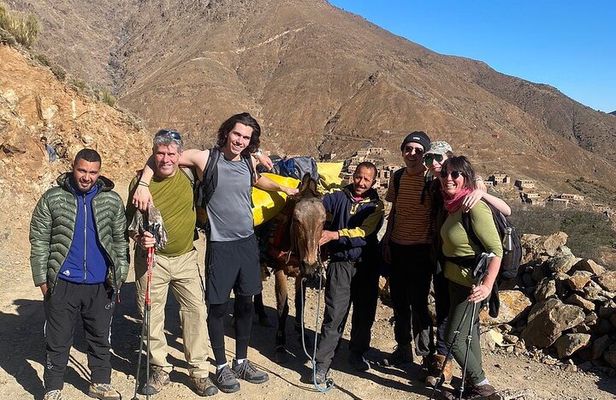 2-Day Atlas Mountains Trek: Azzaden Valley to Imlil via Tizi Mzik