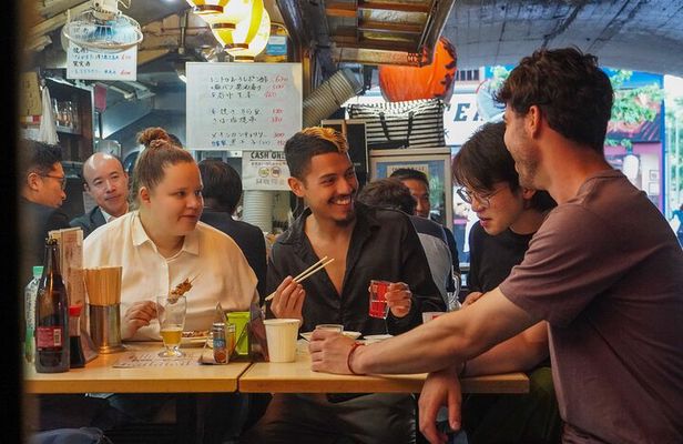 Ginza Under Track Izakaya Crawl Experience