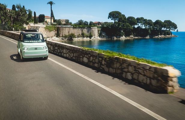 Retro Electric Topolino Ride on the French Riviera