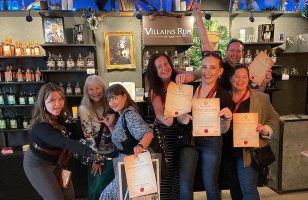 Villainous History and Rum Tasting Tour in York Indoor Experience