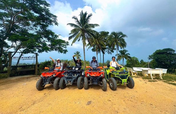 Koh Samui ATV Adventure Jo Garden with Mountain Viewpoints