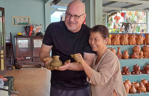 Bat Trang Ceramic Village Half-day Vespa Tour from Hanoi