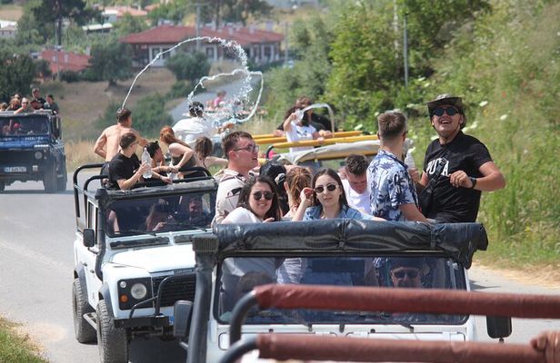 Green Canyon Off Road 4x4 Jeep Adventure & Boat Trip from Alanya