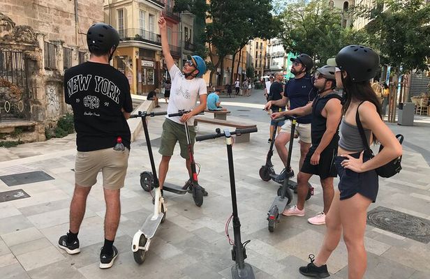 Glide through Valencia by Electric Scooter