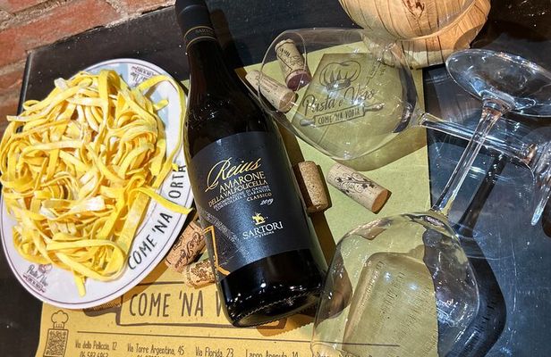 Come Na Vorta Cooking Class and Prestigious Wine Tasting