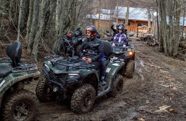 Adventure in the Lakes Fueguinos quadricycles and Patagonian lamb