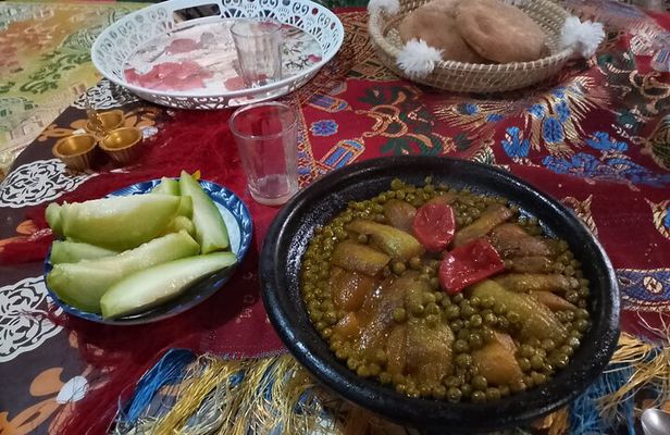  Sunset Agafay desert camel ride and dinner in Marrakech