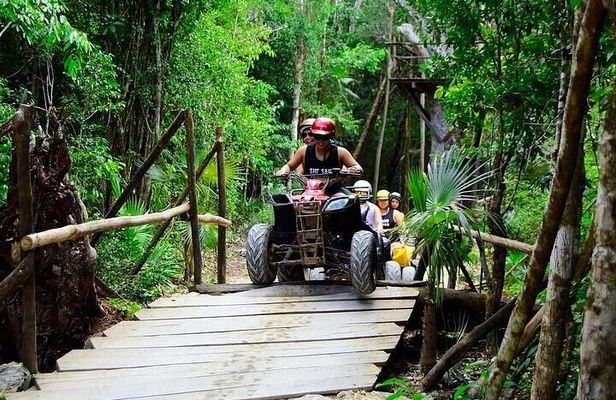 Cancun ATV Adventure, Horseback Riding, Zip Lines, and Cenote