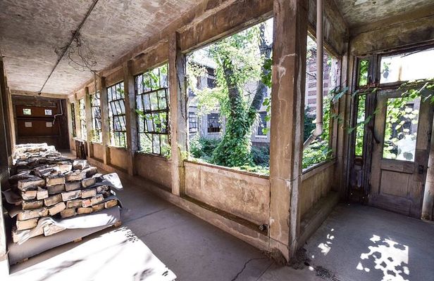 Hard Hat Tour of the Abandoned Ellis Island Hospital Complex