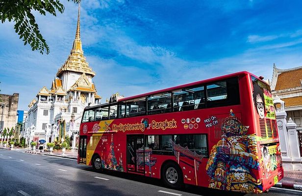 Bangkok: City Sightseeing Hop-On Hop-Off Bus Tour