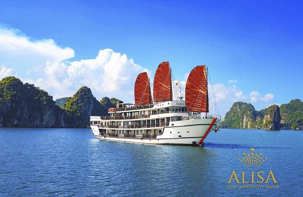Hanoi: 2-Day Halong Bay on 5-Star Alisa Cruise with Balcony