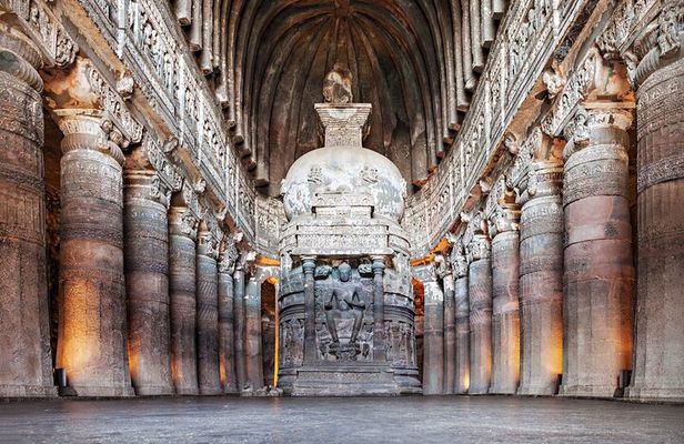 3-Day Private Ajanta Ellora UNESCO Trip From Delhi with Flights