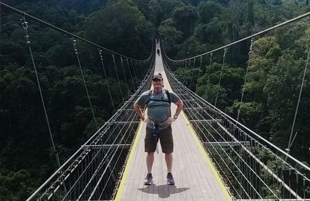 Full Day Outside Jakarta Adventure to Suspension Bridge