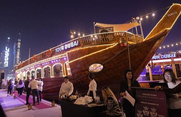 Royal Indian Dinner Dhow Cruise at Dubai Marina