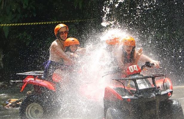 Bali ATV Quad Bike and Ayung Rafting with All Inclusive Tour