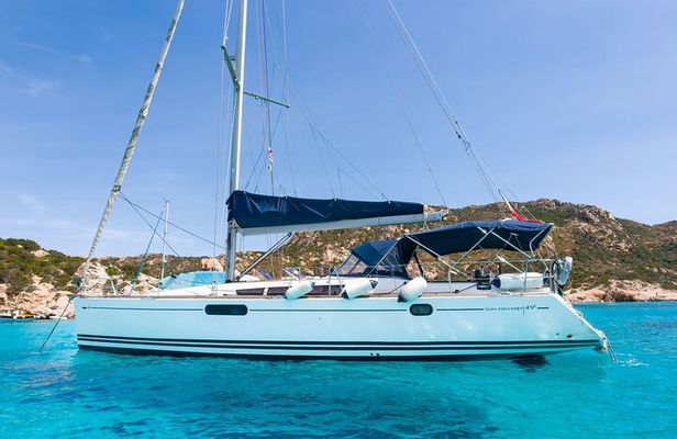 Archipelago of La Maddalena by 15 mt. sailing boat from Cannigione 