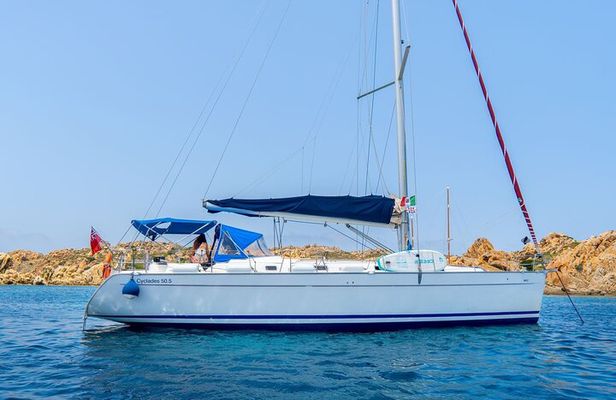 Sailing boat from Santa Teresa di Gallura to the Maddalena Archipelago