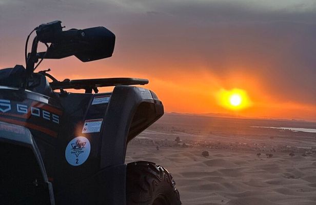 Merzouga quad & sandboarding