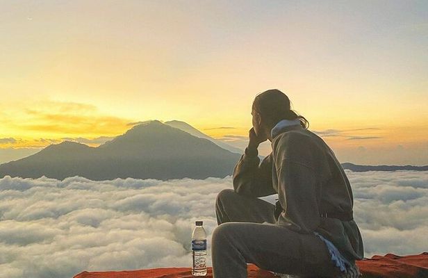Bali Sunrise Mount Batur Trekking with Natural Hotspring