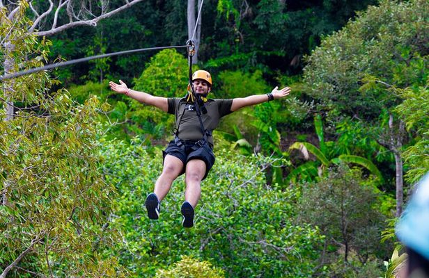 Phuket Zipline Adventure 18 Platform and ATV Jungle Tour