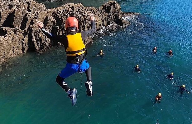 Tenby Coasteering Adventure with expert guides