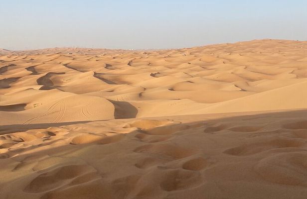 Evening Desert Safari With Quad Bike, BBQ dinner & live shows 