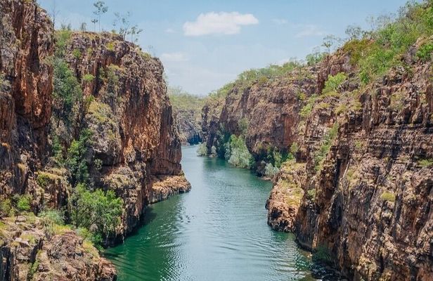 From Darwin Katherine Gorge Cruise & Edith Falls Day Trip
