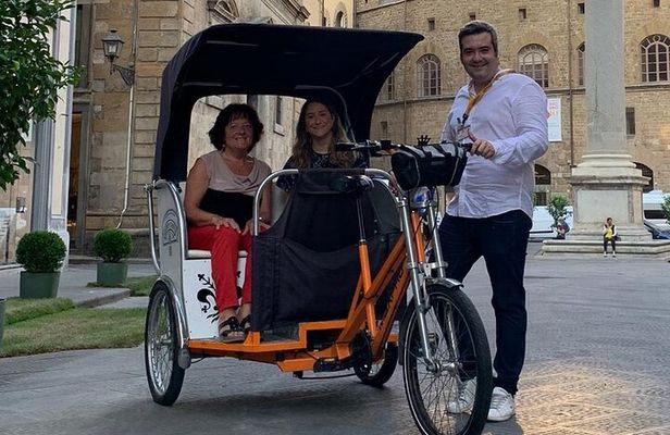 Rickshaw Florence Tour with Guide