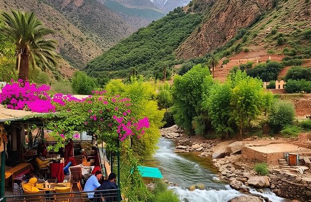 Visit the beautiful places DE Marrakech and the Atlas Mountains