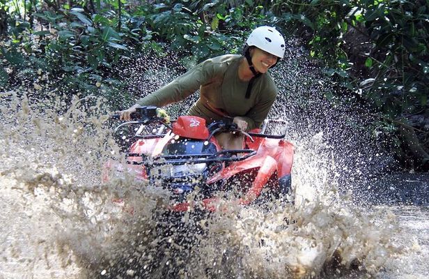 Bali : ATV ride adventure and water rafting experience
