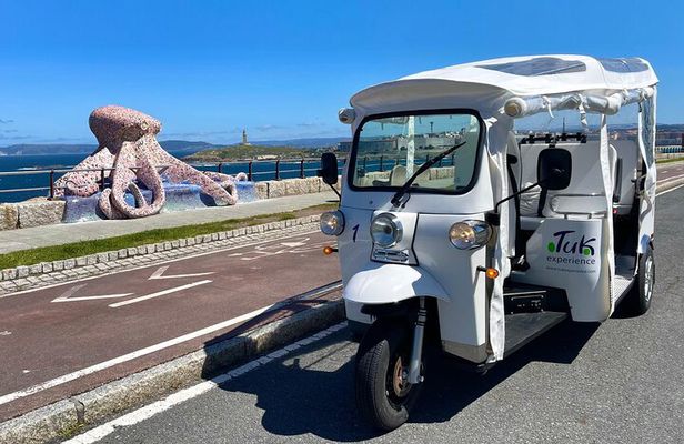 Private PREMIUM Tour EN Tuk tuk A Coruña