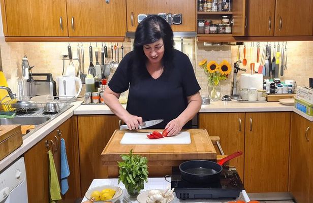 Creative Greek Cooking Class in Athens with Local Host Maria
